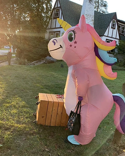 Dein leuchtendes Blaues Einhorn Kostuem