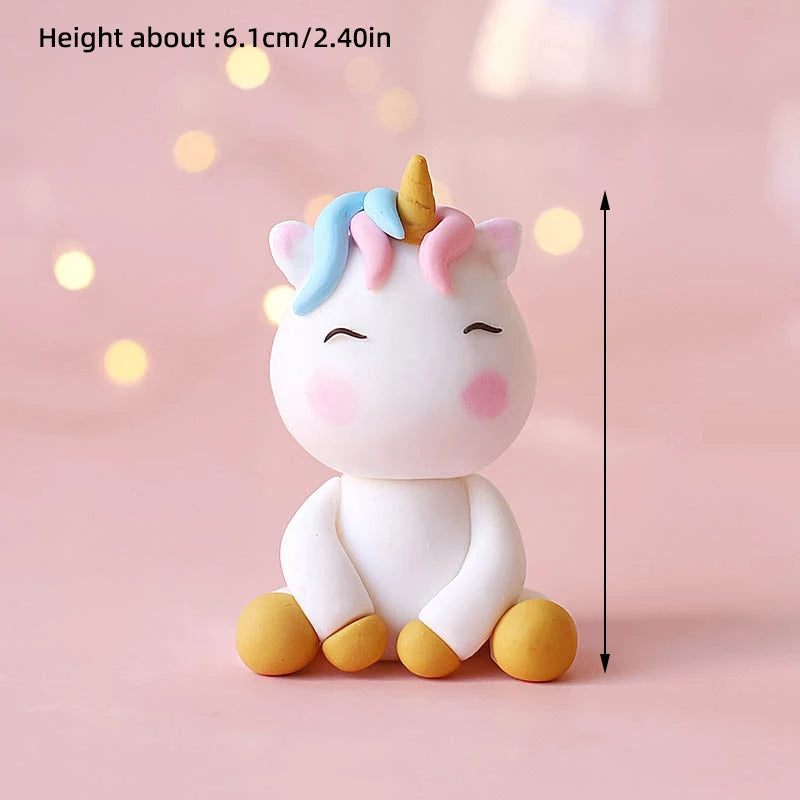 Regenbogen Einhorn Backform Topper