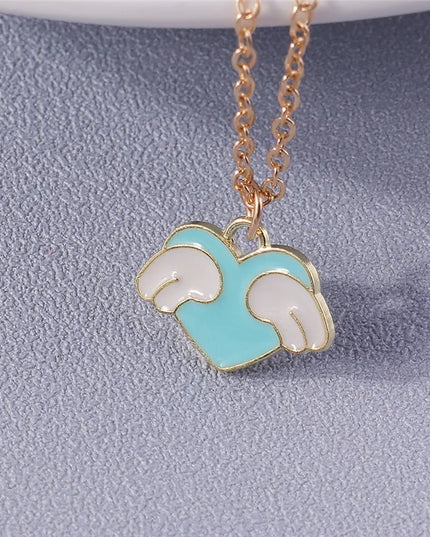 Deine bunte Einhorn Kette mit Enamel-Motiven!