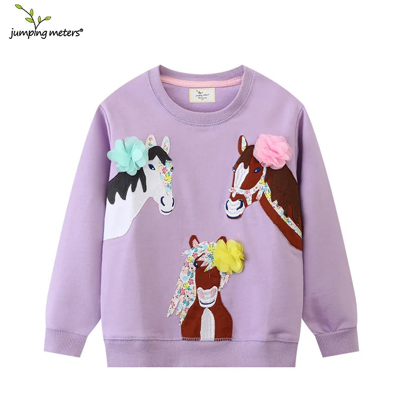 Dein Einhorn Pullover mit süßer Stickerei!