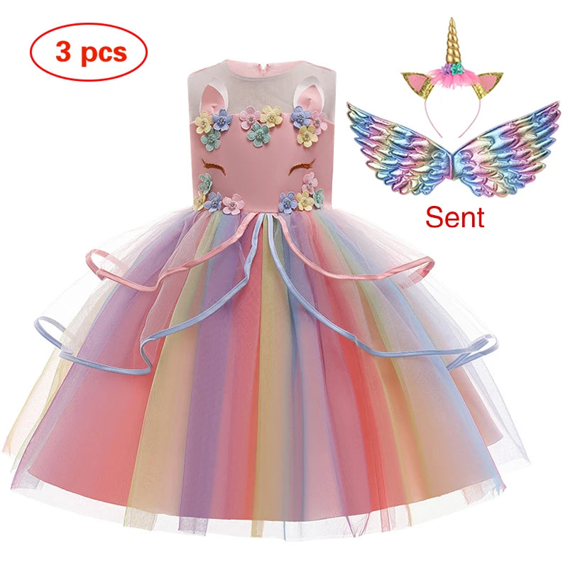 Einhorn-Feenkleid für deine kleine