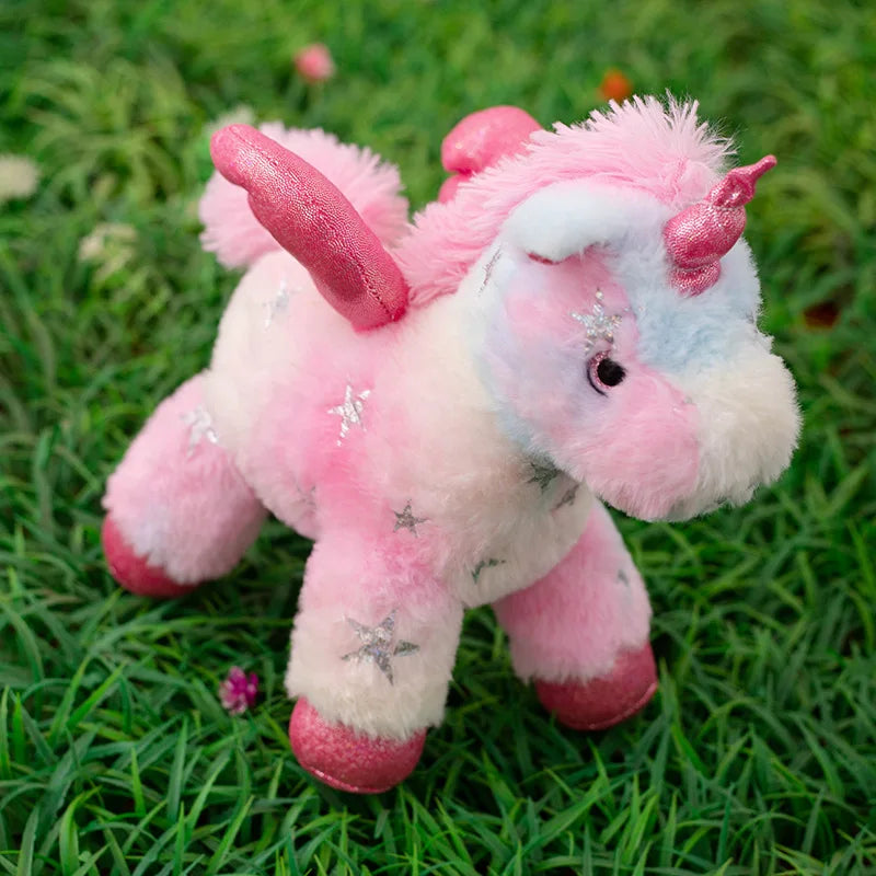Dein Glitzerndes Einhorn Plüschtier mit
