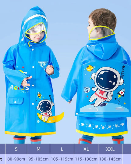 Dein Einhorn Regenponcho mit Rucksack-Platz!