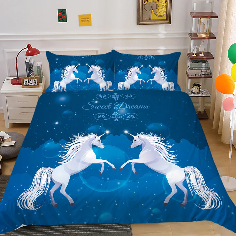 Deine Einhorn Bettwäsche für galaktische
