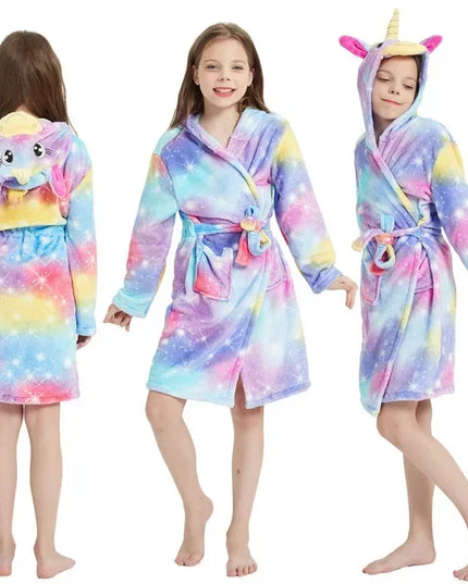 Dein kuscheliges blaues Einhorn Handtuch