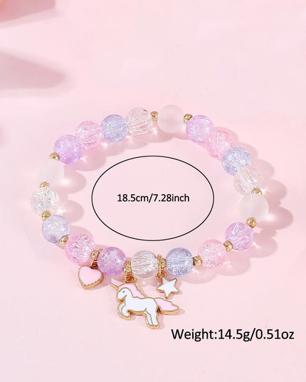 Dein leuchtendes Einhorn Armband Geschenk