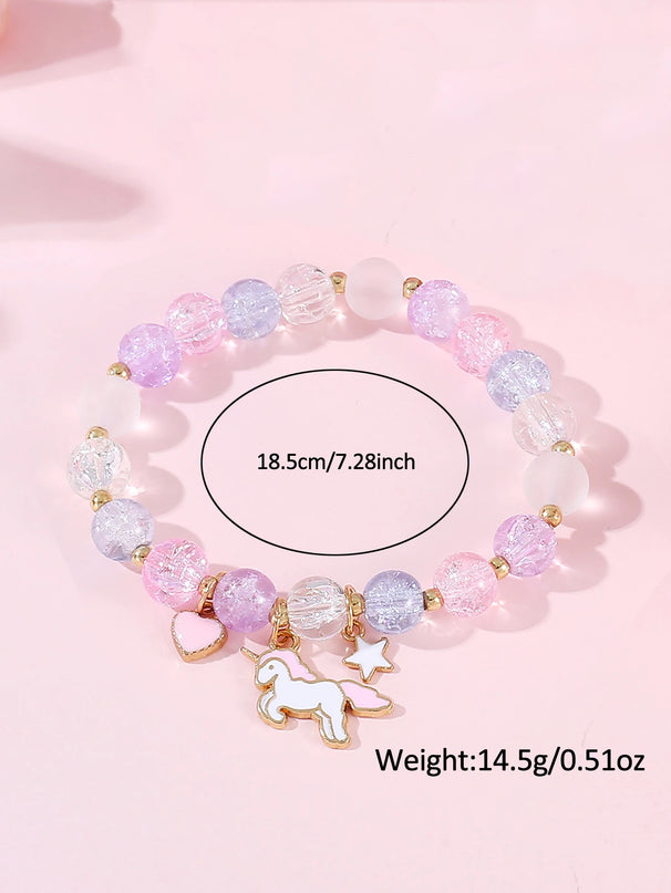 Dein leuchtendes Einhorn Armband Geschenk