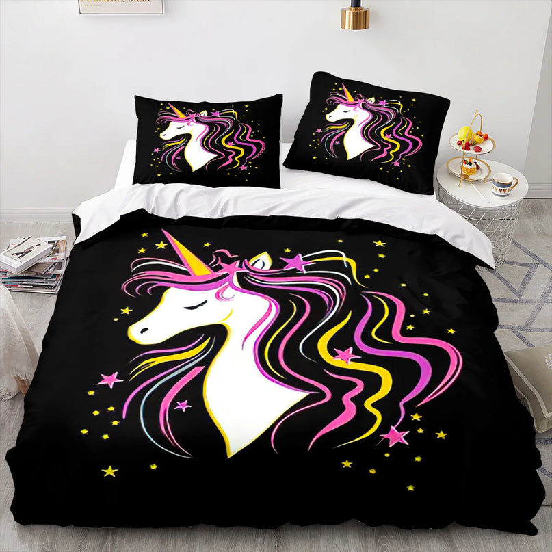 Deine Galaktische Einhorn Bettwäsche