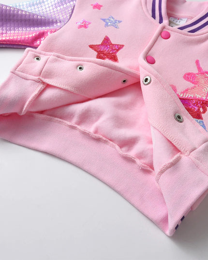 Funkelnde Einhorn Jacke für deine