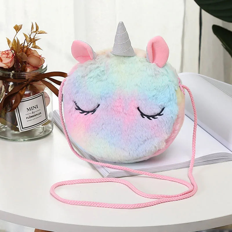 Deine rosige Einhorn Umhängetasche!