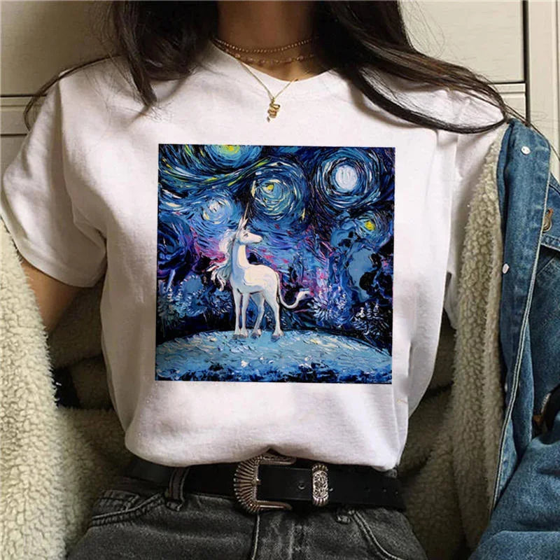 Dein zauberhaftes Einhorn T-Shirt Pink