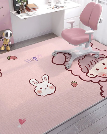 Dein fröhlicher Einhorn Teppich in Pink!