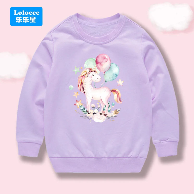 Cooler Einhorn Hoodie in Schwarz für dich!