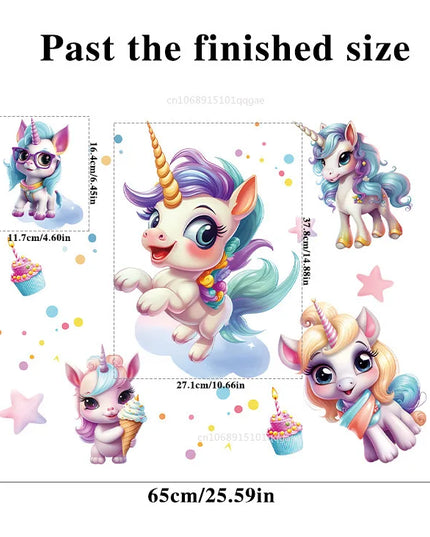 Dein zauberhaftes Einhorn Wandtattoo fürs