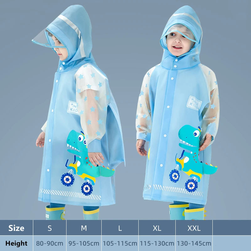 Dein Einhorn Regenponcho mit Rucksack-Platz!
