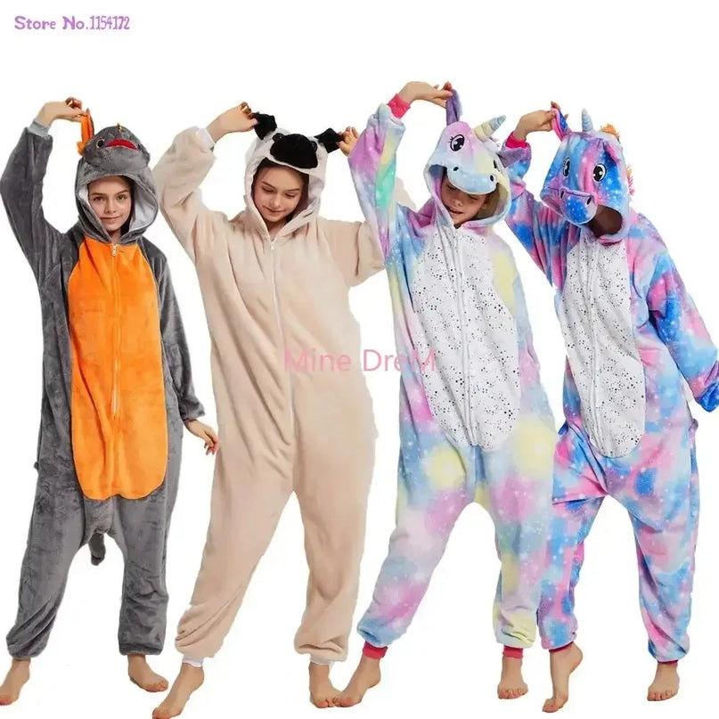 Dein kuscheliger Einhorn Onesie Panda-Style!