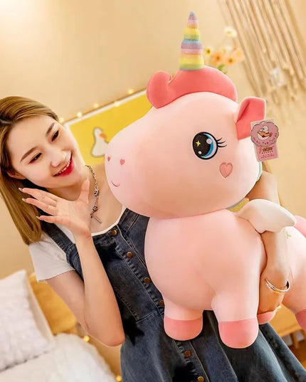 Dein kuscheliges Einhorn Plüschtier Pink!