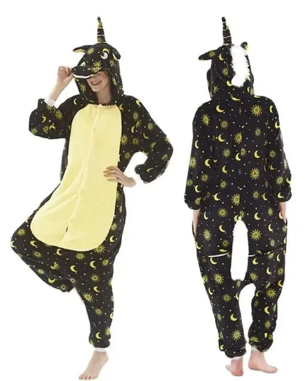Dein flauschiger Einhorn Onesie für magische