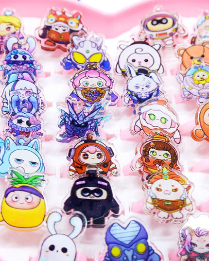 Dein verstellbarer Einhorn Ring Mix!