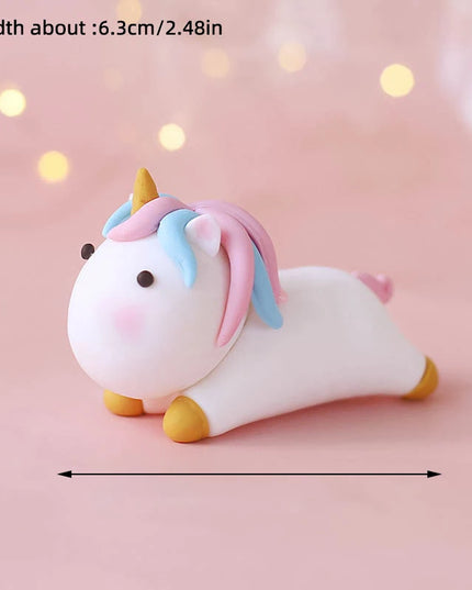 Regenbogen Einhorn Backform Topper