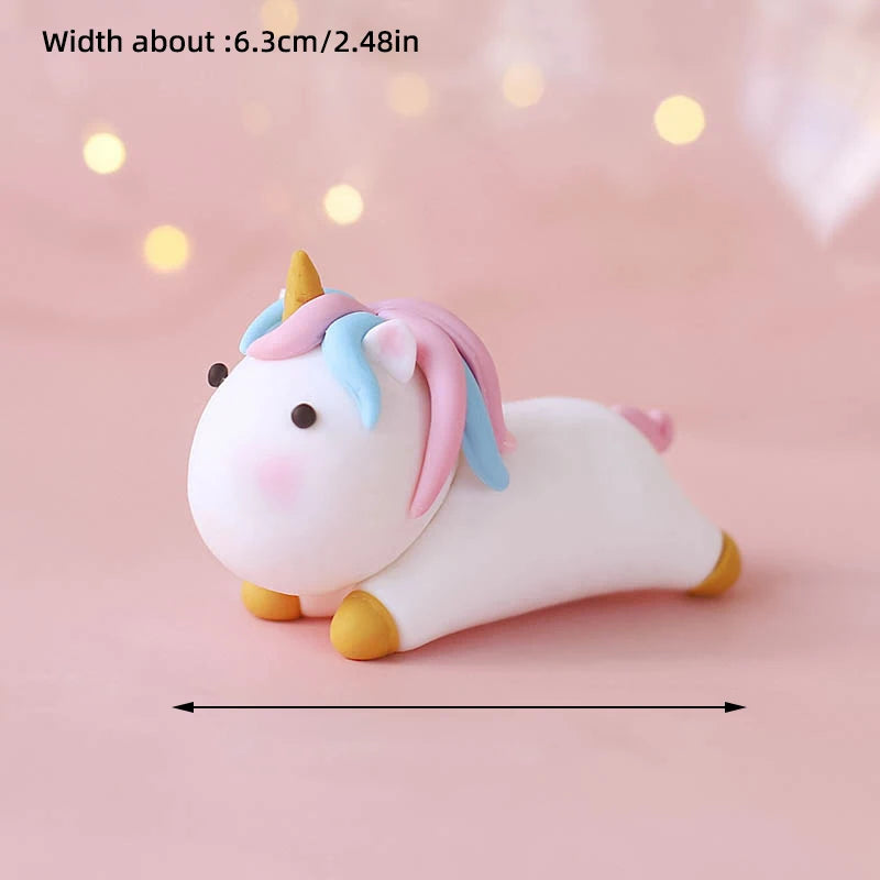 Regenbogen Einhorn Backform Topper