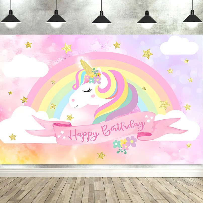 Dein zauberhaftes Einhorn Poster für Feste!