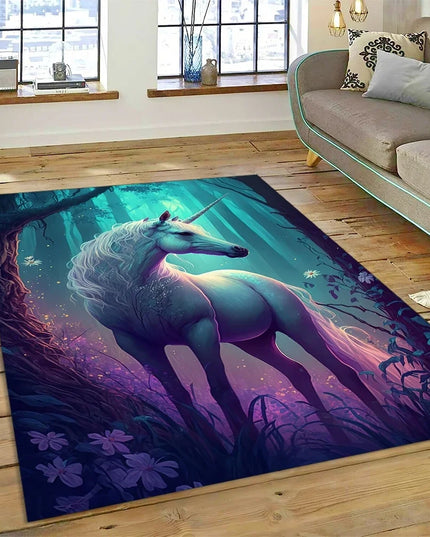 Dein Einhorn Sessel als 3D Traum-Teppich!