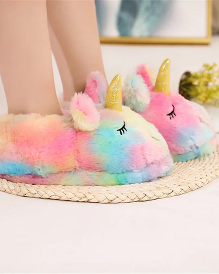Kawaii Einhorn Hausschuhe für deine Füße!