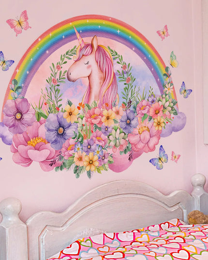Großes Einhorn Wandtattoo – Dein magischer