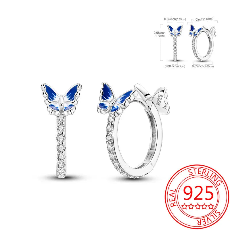 Romantische Einhorn Ohrringe in Rosa!