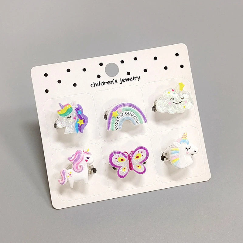 Süße Einhorn Ringe für kleine Prinzessinnen!