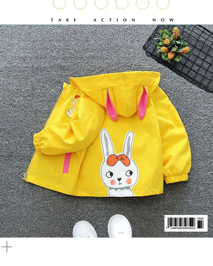 Deine leuchtende Einhorn Jacke in Gelb!