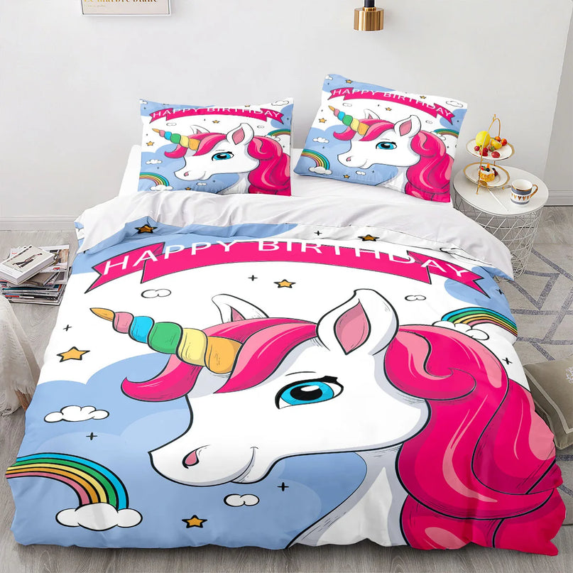 Deine Traumwelt mit Einhorn Bettwäsche!