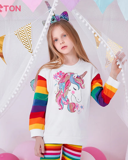 Dein glitzernder Einhorn Hoodie mit