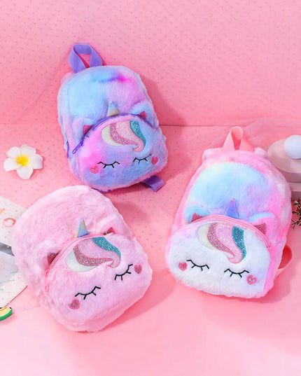 Dein lilafarbener Einhorn Rucksack zum
