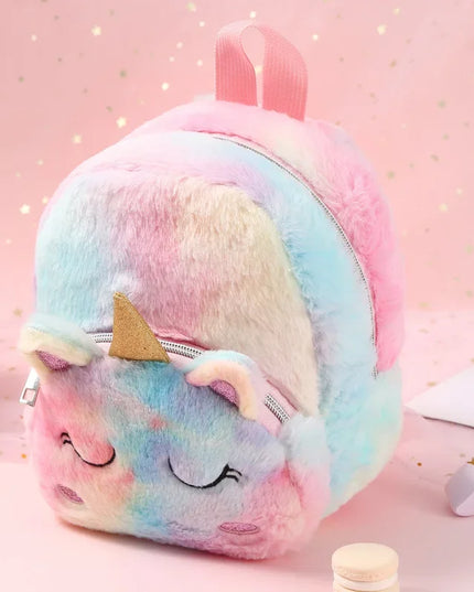 Dein lila Einhorn Rucksack mit großen Augen!