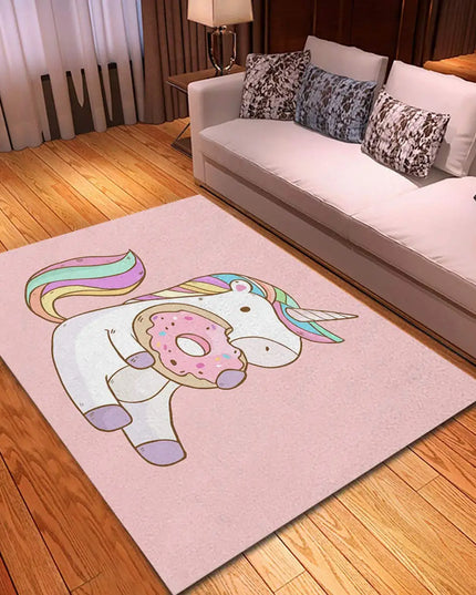 Dein süßer Einhorn Teppich in Pink!