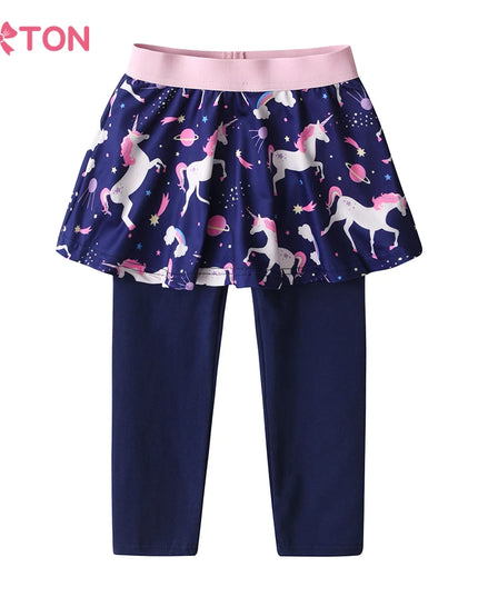 Einhorn Leggings mit Rock – Sommerlich