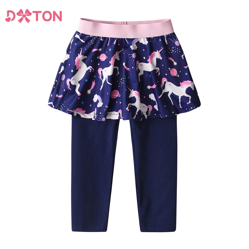Deine süße Einhorn Leggings mit Rock – 2 in