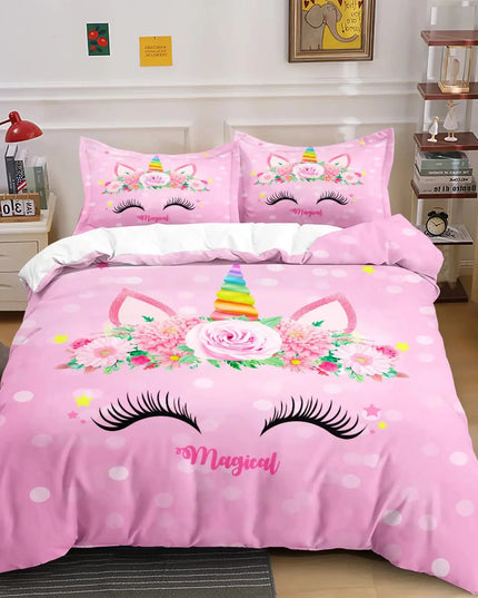 Dein leuchtendes Einhorn Bettwäsche-Set!