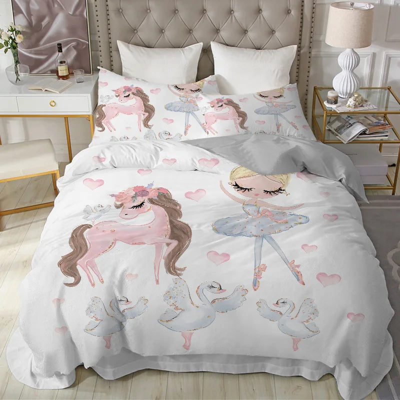 Deine moderne Einhorn Bettwäsche Prinzessin