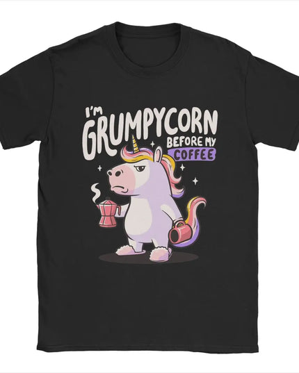 Dein Einhorn T-Shirt Grumpycorn in Khaki!