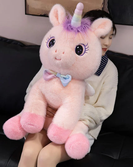 Dein süßer Regenbogen Engel Einhorn Kissen!