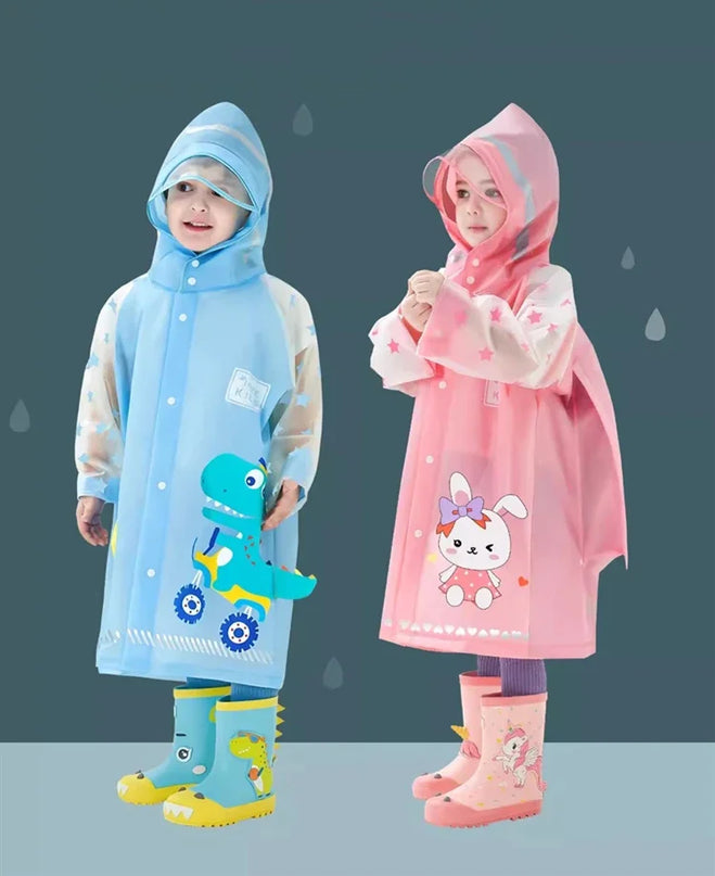 Dein Einhorn Regenponcho mit Rucksack-Platz!