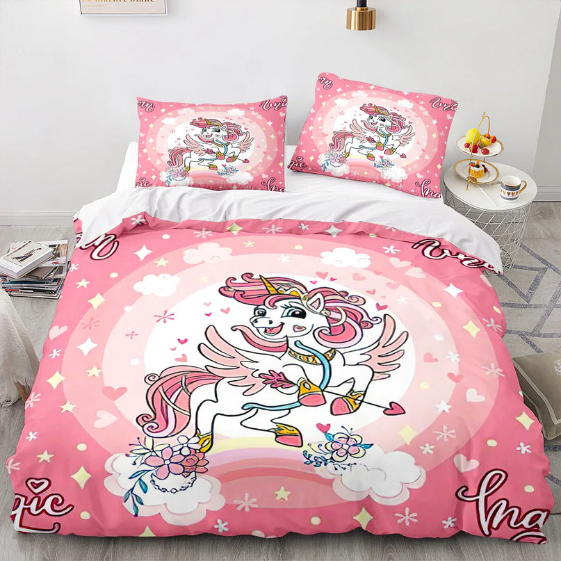 Deine Galaktische Einhorn Bettwäsche