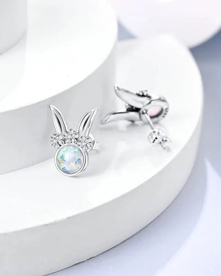 Süße Einhorn Ohrstecker aus 925 Silber