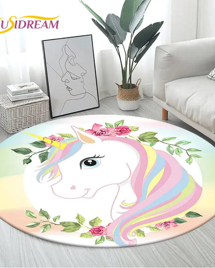 Dein runder Einhorn Sessel zum Spielen!