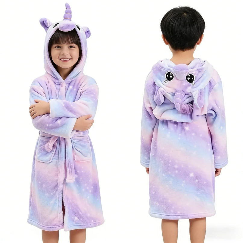 Funkelnder Einhorn Pyjama mit Sternen für