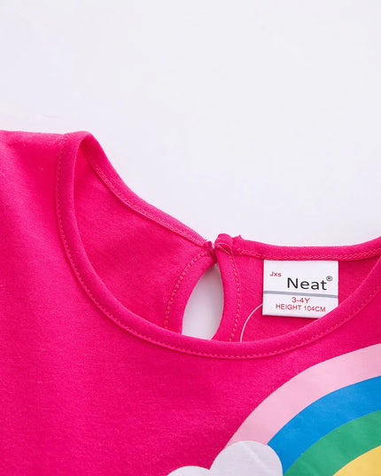 Dein leuchtendes Einhorn Kleid in Fuchsia!