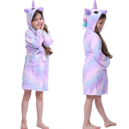 Lila flauschige Einhorn Schuhe mit Regenbogen-Design für gemütliche Stunden